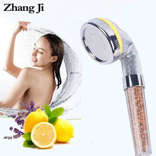 Artfan Aroma Shower Head: Vitamin Lemon Lavender Rose Scent High Pressure Water Filtration