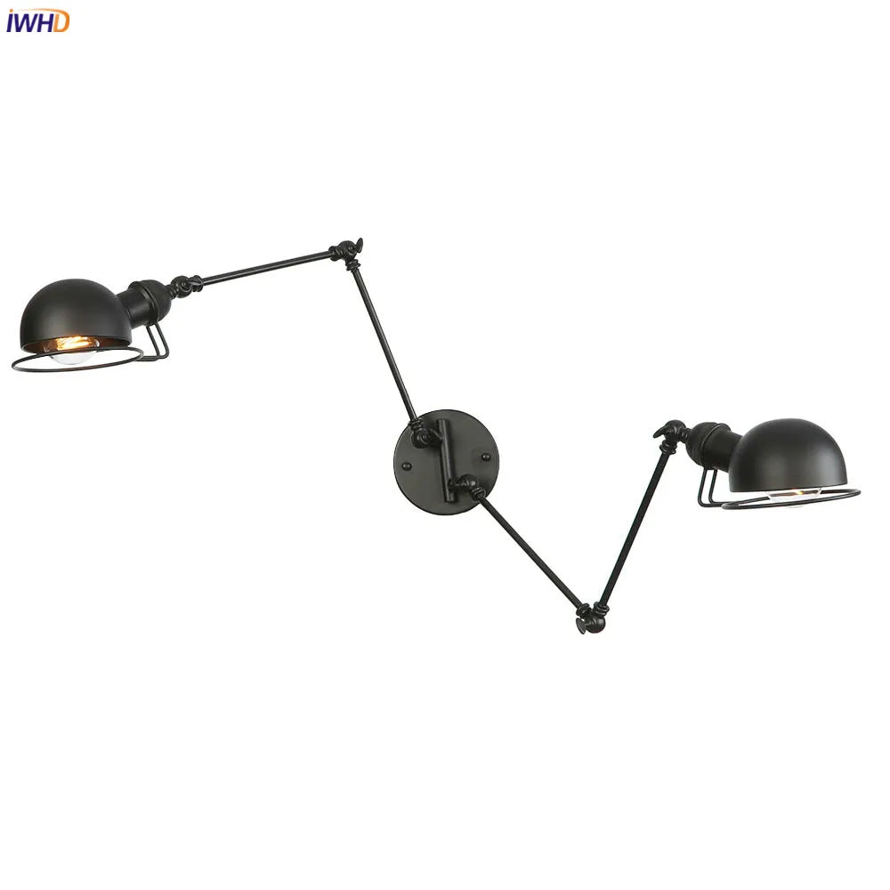 Artfan Antique Black Wall Lamp Vintage Industrial Sconce LED Applique Murale