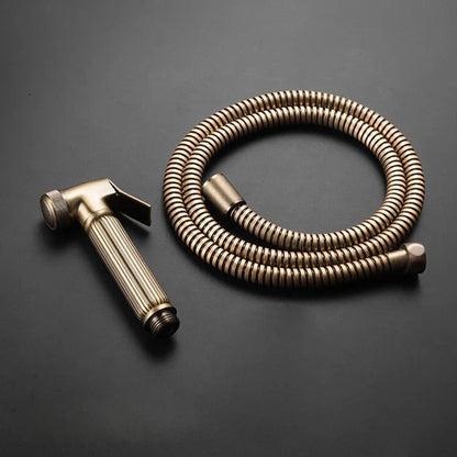 Artfan Antique Bronze Douche Bidet Sprayer Set with Copper Valve - Jet Shower Head