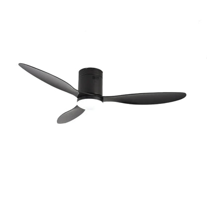 Artfan 52" Black DC Ceiling Fan, Remote Control, No Light