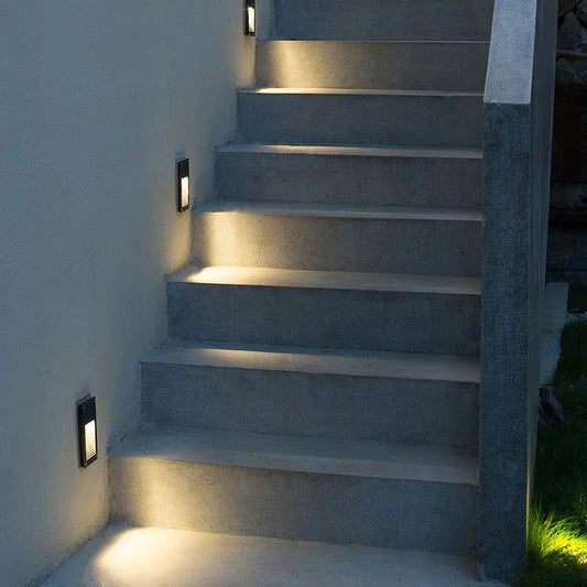 Artfan 3W IP65 Waterproof Embedded Step Lights for Staircase Corridor & Outdoor Walls
