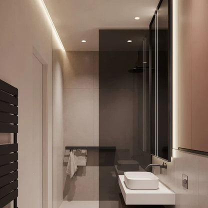 Artfan 7W LED Downlight: IP65 Waterproof, Ultra-thin Design, 30° Beam Angle