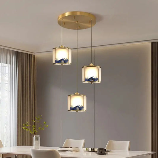 Artfan All Copper Entrance Light, Bedroom Head, Ceiling, Hallway, Rotating Staircase Light