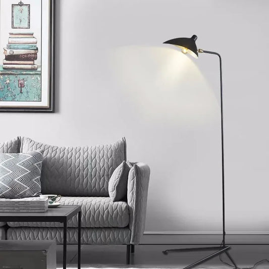 Artfan Adjustable Arm Floor Lamp: Japanese Ceiling Light for Industrial Loft Decor