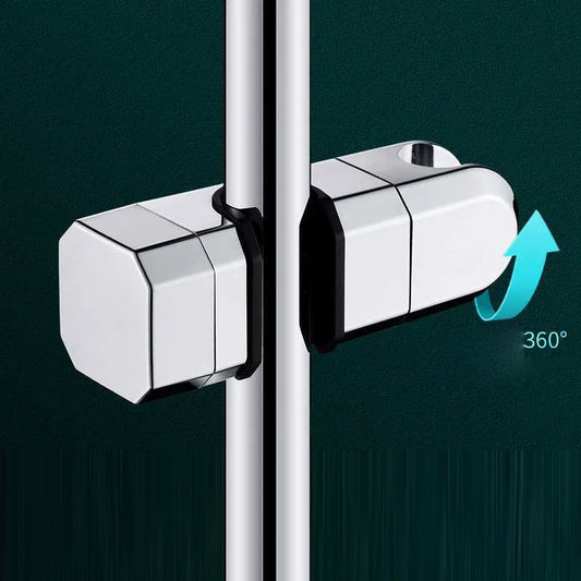 Artfan Adjustable ABS Plastic Shower Slide Rail Holder Bracket