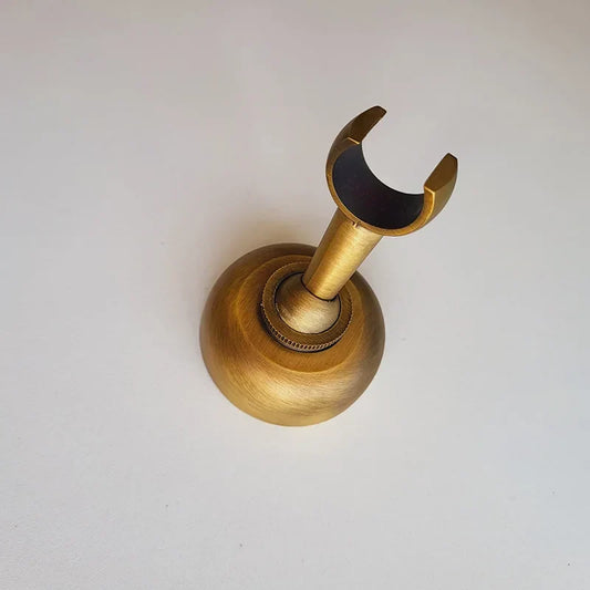 Artfan Antique Brass Hand Shower Holder Hook Pedestal Bracket Wall Mount Bathroom Accessories