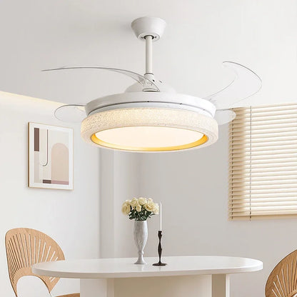 Artfan 42/48inch Invisible Chandelier Ceiling Fan with LED Light in Multiple Colors