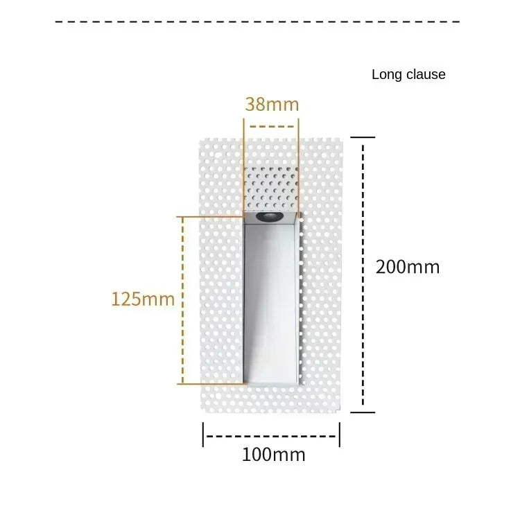 Artfan Motion Sensor Embedded Kickboard Lamp - Minimalist Style for Stairway