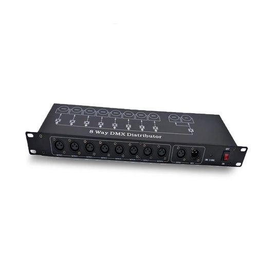 Artfan 8-Way DMX512 Signal Amplifier for Stage Lighting