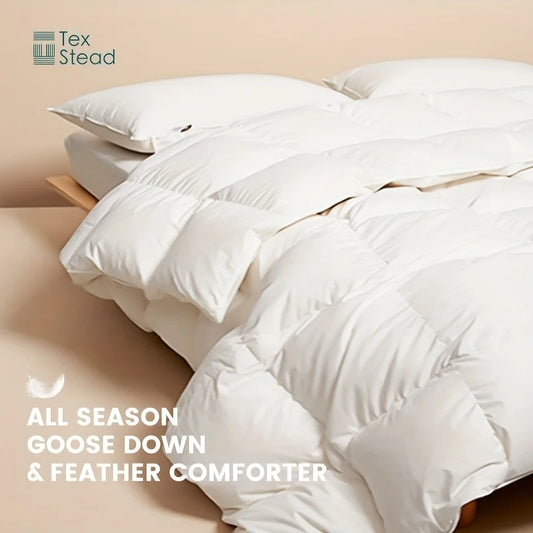 Artfan All Season Lightweight Goose Down Comforter Duvet Insert - Twin/Queen/King Size