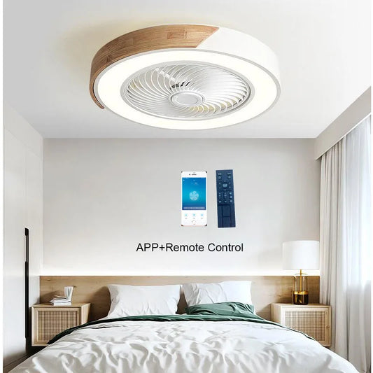 Artfan 52CM Ceiling Fan Light 6 Speeds 36W - Living Room Dining Room Smart Lighting