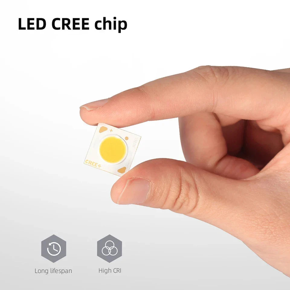 Artfan 7W LED Downlight: IP65 Waterproof, Ultra-thin Design, 30° Beam Angle
