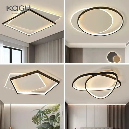 Artfan Round Bedroom Ceiling Lights: Modern Nordic Minimalist Living Room Study Lamp