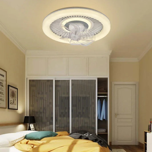 Artfan 360 Rotating Air Supply LED Ceiling Fan with Quiet DC Motor.