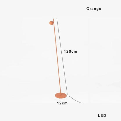 Artfan lighting Black LED Floor Lamp: Sleek Minimalist Nordic Design for Home Decor
