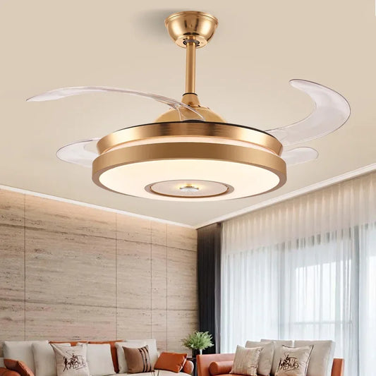 Artfan 42" LED Ceiling Fan with Remote, 6 Speeds & Reversible Light