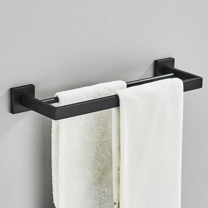 Artfan lighting Black Towel Rack Bar 40cm SUS304 Modern Gold Cloth Holder Wall Mounted