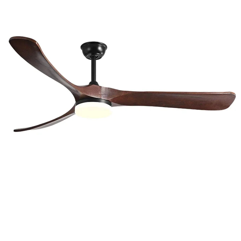 Artfan 70" Luxury Wooden Ceiling Fan with Reversible Motor for Year-Round Comfort