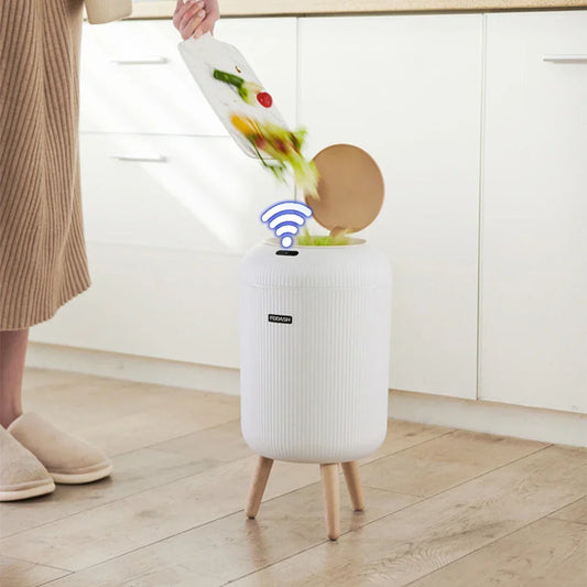 Artfan 10L Luxury Sensor Trash Can for Smart Home - Ideal for Kitchen, Bathroom, Living Room