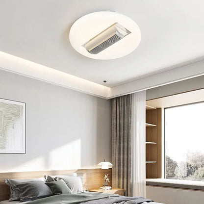 Artfan lighting Bladeless Ceiling Fan Light with LED, 3 Color, 6 Speeds Silent Operation