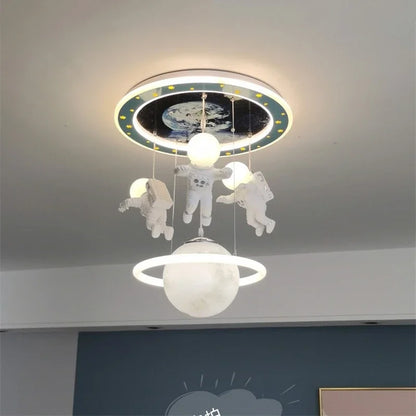 Artfan Astronaut LED Ceiling Light for Children's Room Fixtures