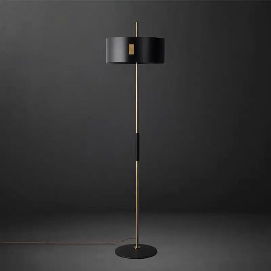 Artfan lighting Black Metal E27 Floor Lamp for Stylish Indoor Lighting