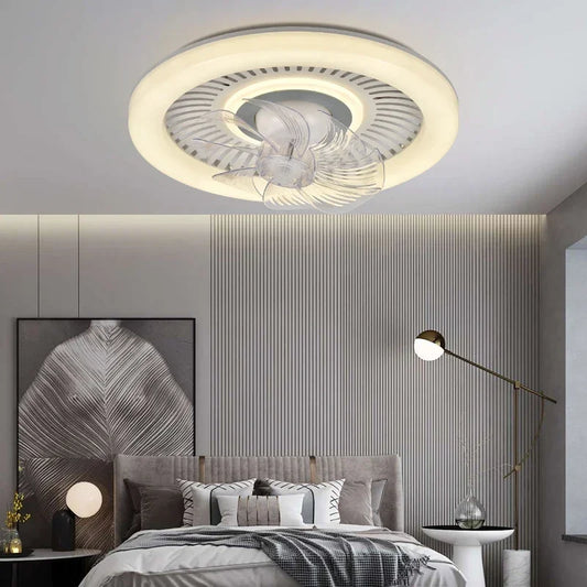 Artfan 360 Rotating Air Supply LED Ceiling Fan with Quiet DC Motor.