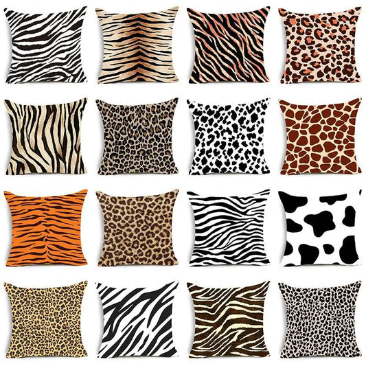 Artfan Animal Print Pillowcase Cushion Cover Home Decoration for Sofa