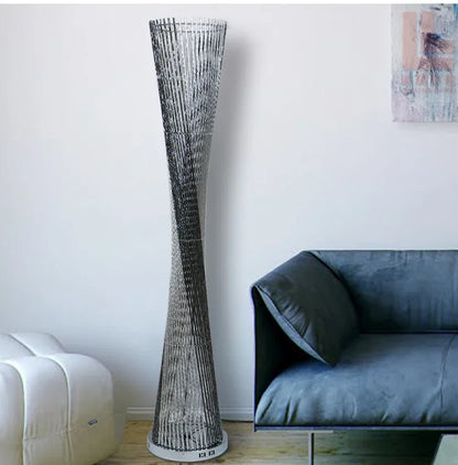 Artfan Aluminum Tower Floor Lamp for Living Room Decor – Modern LED Standing Light
