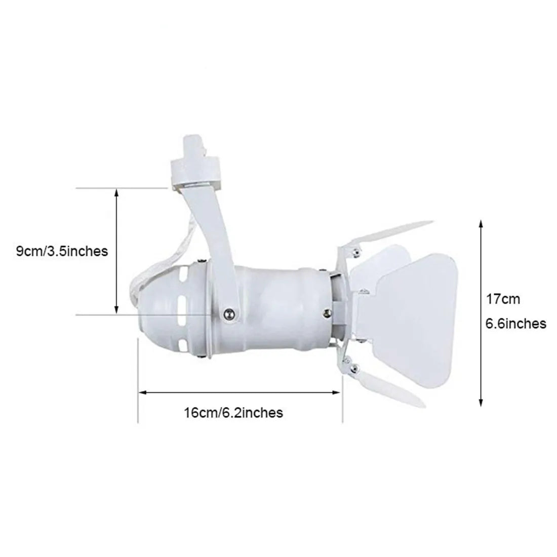 Artfan Artwork LED Track Lighting Fixture: Vintage Industrial Design, Adjustable Spotlights