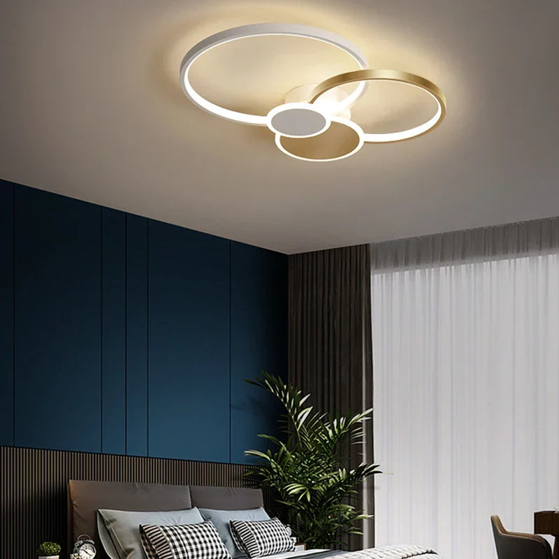 Artfan Acrylic Chandelier Light Modern Minimalist Ceiling Lamp for Living Dining Bedroom