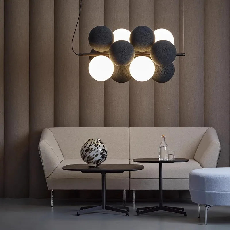 Artfan Ball LED Ceiling Chandelier Modern Creative Kitchen Island Bedroom Pendant Lights