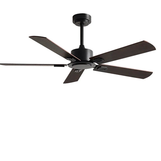 Artfan 56" Industrial Style Black Ceiling Fan with Remote Control for Indoor Rooms
