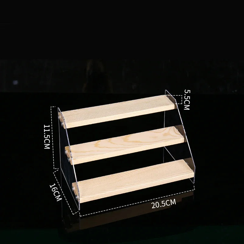 Artfan Acrylic Makeup Organizer Display Stand - 5 Layer Clear Cosmetic Holder