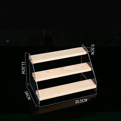 Artfan Acrylic Makeup Organizer Display Stand - 5 Layer Clear Cosmetic Holder