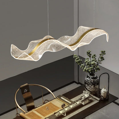 Artfan Acrylic LED Pendant Lights for Dining Living Room Kitchen Chandelier