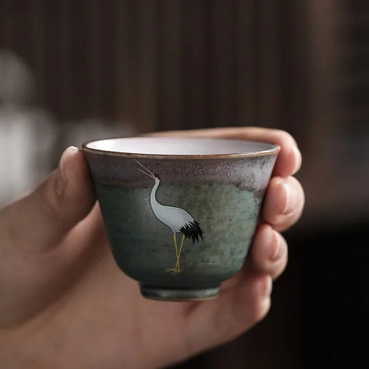 Artfan Japanese Ceramic Coffee Cup Porcelain Tea Mug Drinkware Pottery Water Mugs