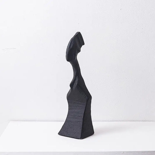 Artfan Abstract Characters Sculpture Decoration for Modern Living Room Hotel Entry Wine Cabinet