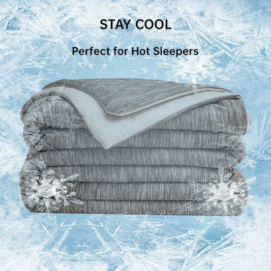 Artfan Super Soft Cooling Blanket King Size Skin-Friendly Quilted Bedspread