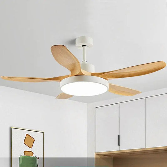 Artfan 52" DC Ceiling Fan Light Remote Control LED Living Bedroom 220V 110V