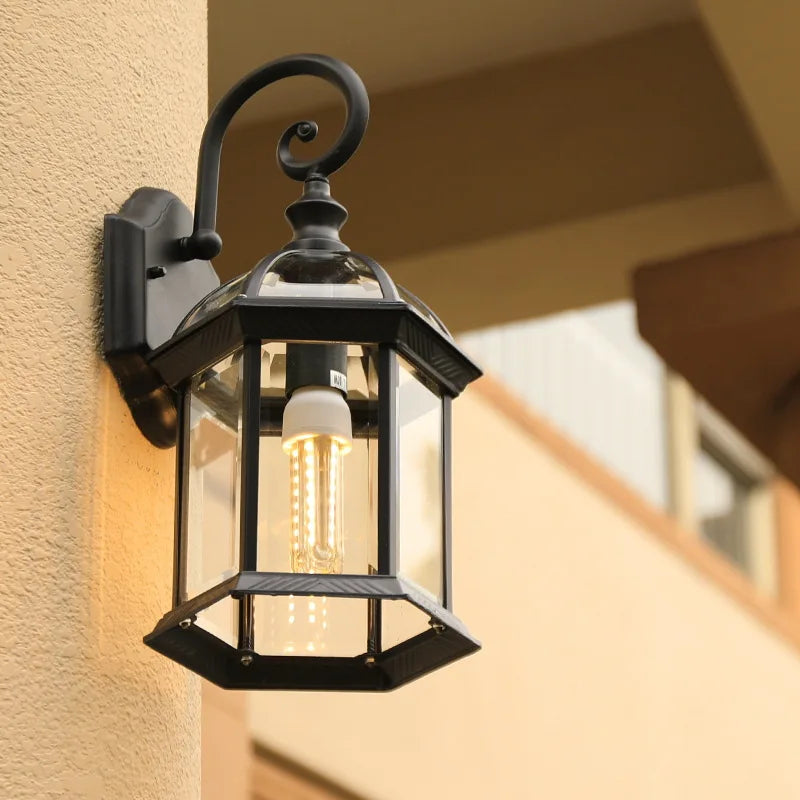 Artfan lighting Black Bronze Wall Lamp Sconce Light Fixtures for Indoor/Outdoor Lighting