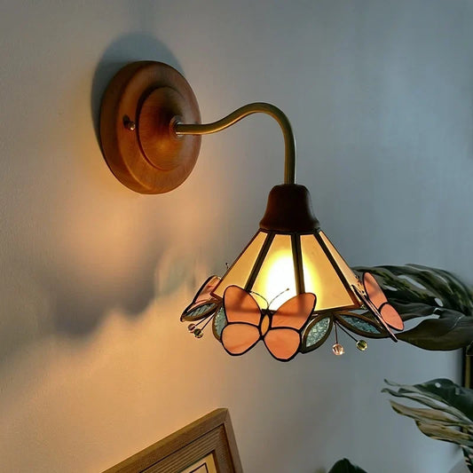 Artfan Glass LED Wall Sconce Lamp Colorful Living Room Bedroom Mirror Stair Light