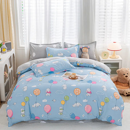 Artfan Animal Pattern Bedding Set - King/Queen Size Quilt Set for Comfortable Home.