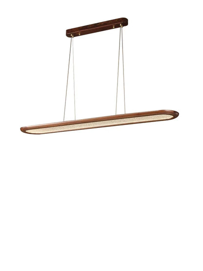 Artfan lighting Black Walnut Wooden Ceiling Chandelier LED Pendant Lamp for Modern Home Decor