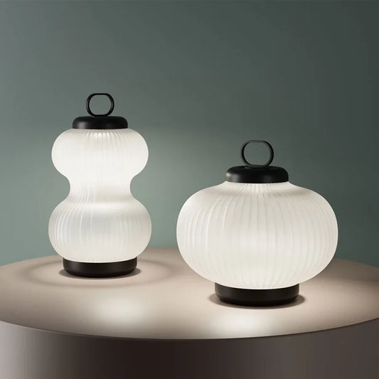 Artfan lighting Black & White Glass Chandelier | Minimalist Nordic Bedroom Decor Floor Lamp