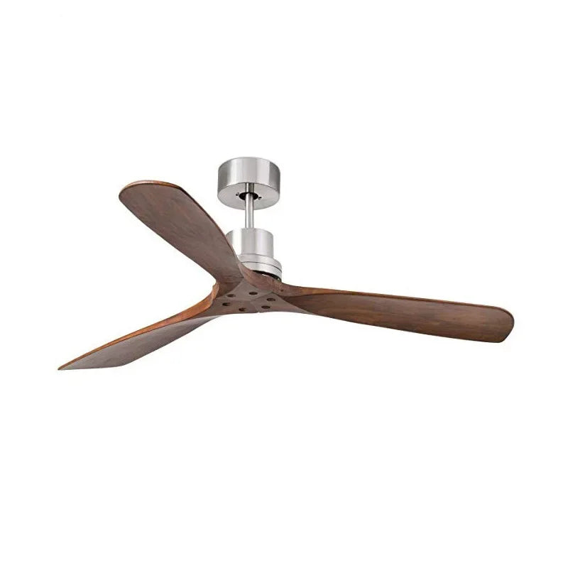Artfan 52" Propeller Ceiling Fan in Wood, Silent Operation for Home and Loft.