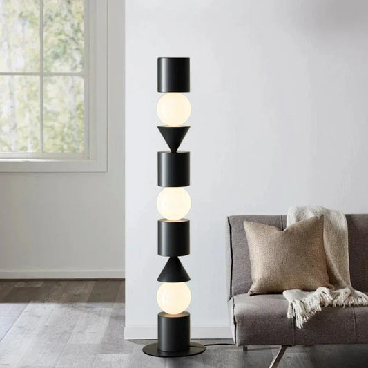 Artfan lighting Black LED Floor Lamp for Home Decorative Lighting