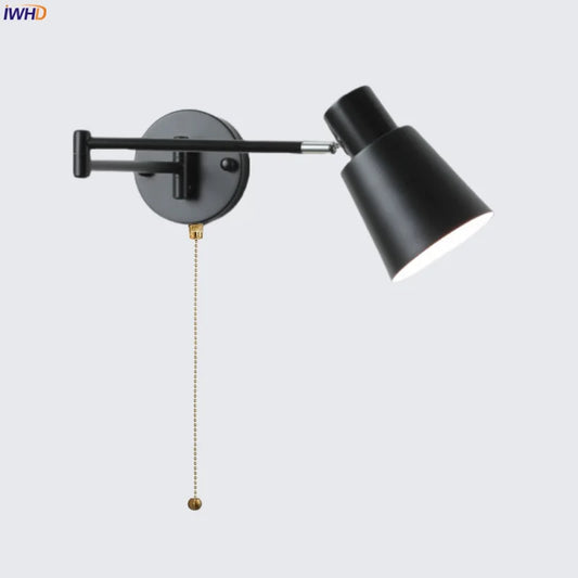 Artfan lighting Black Iron LED Wall Sconce for Home Decor - Modern Nordic Style