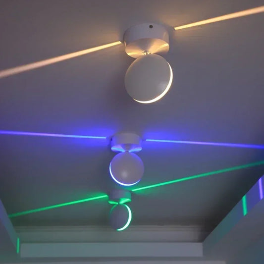 Artfan 360 Degree LED Window Wall Lamps for Decoration and Hallway Lighting