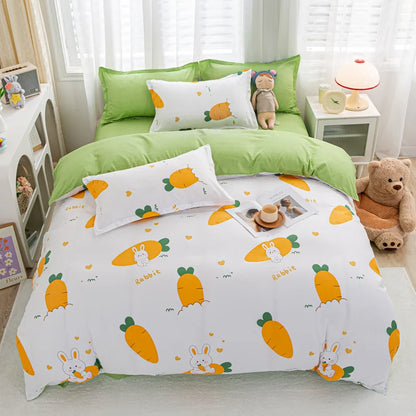 Artfan Animal Pattern Bedding Set - King/Queen Size Quilt Set for Comfortable Home.